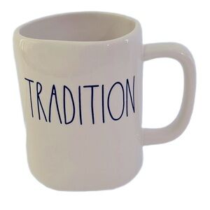 🆑Rae Dunn Mug “Tradition” Dining Kitchen Coffee Lover Caffeine Coffee Fir…